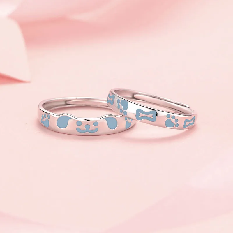 CHINA GOLD 999 Fine Silver Rings Unisex-3