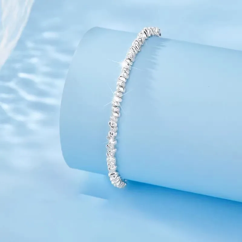 CHINA GOLD 999 Fine Silver Bracelets Women's-3