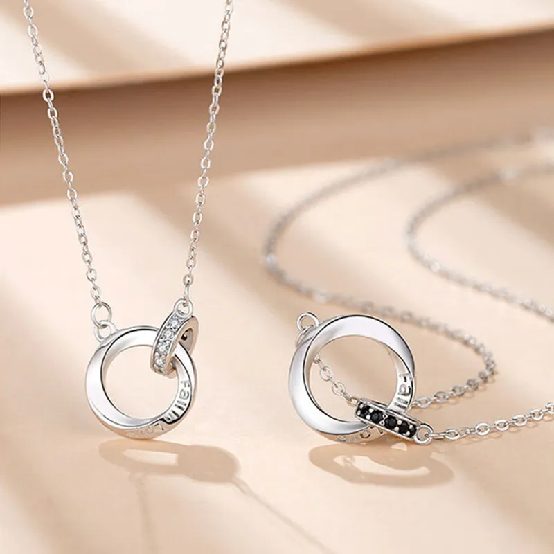 CHINA GOLD 925 Sterling Silver Necklaces Unisex-4
