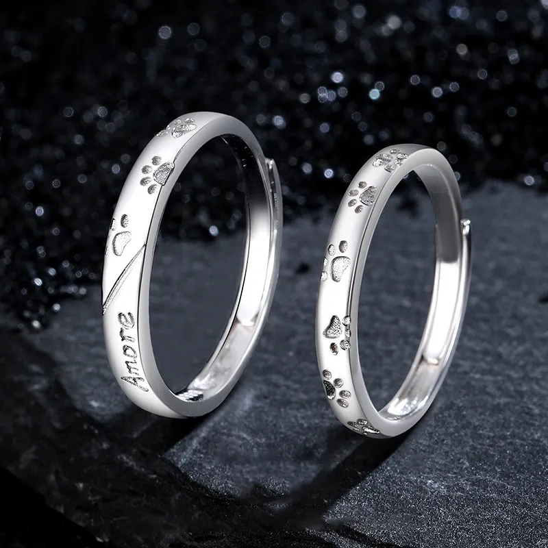 CHINA GOLD S925 Silver Rings Unisex-2