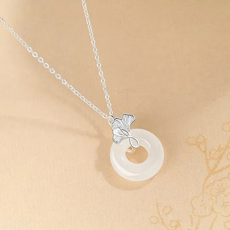 CHINA GOLD Sterling Silver Necklaces Women's-1