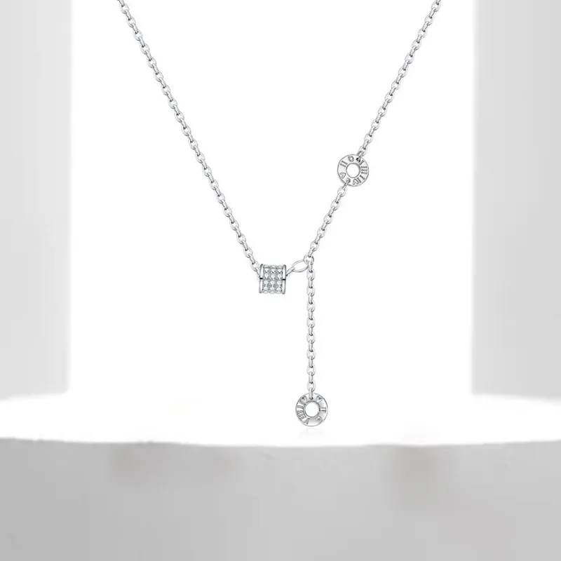 CHINA GOLD Sterling Silver Necklaces Women's-2
