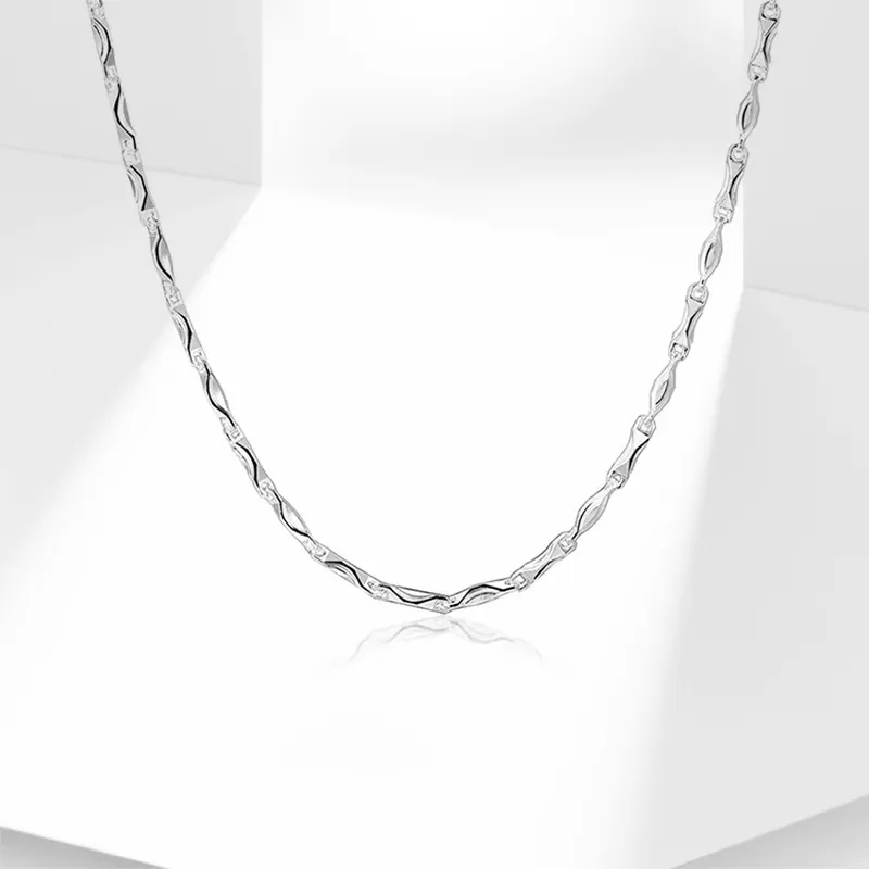 CHINA GOLD Sterling Silver Necklaces Unisex-2