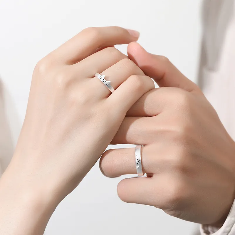 CHINA GOLD S925 Silver Rings Unisex-1