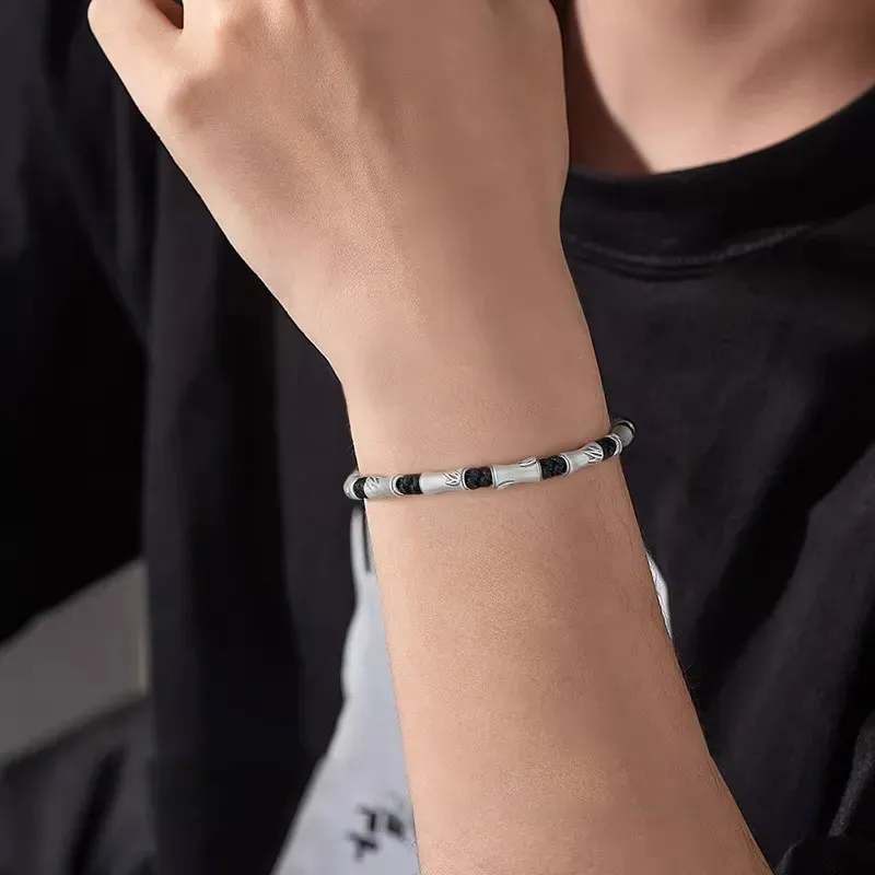 CHINA GOLD 999 Fine Silver Bracelets Unisex-1