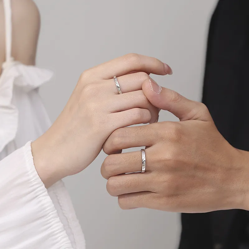 CHINA GOLD S925 Silver Rings Unisex-1