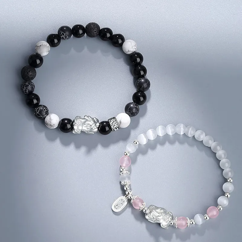 CHINA GOLD Sterling Silver Bracelets Unisex-4