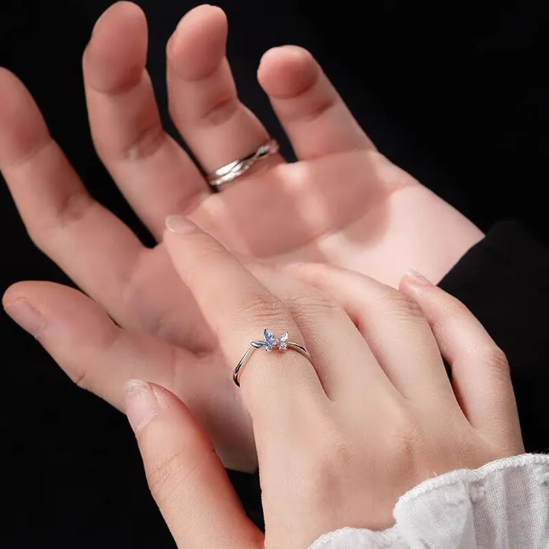 CHINA GOLD S999 Fine Silver Rings Unisex-1