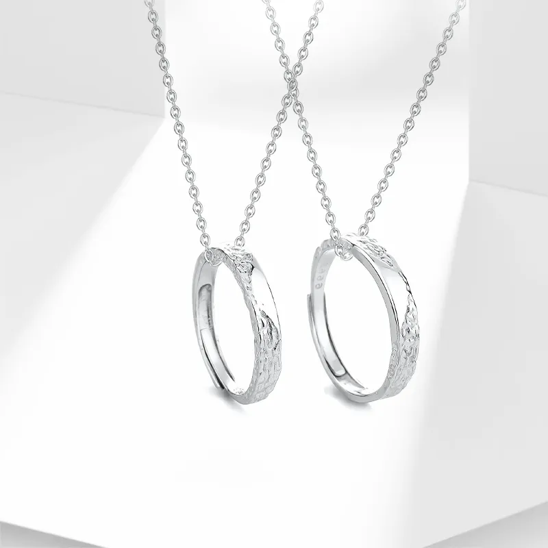 CHINA GOLD 999 Fine Silver Necklaces Unisex-4