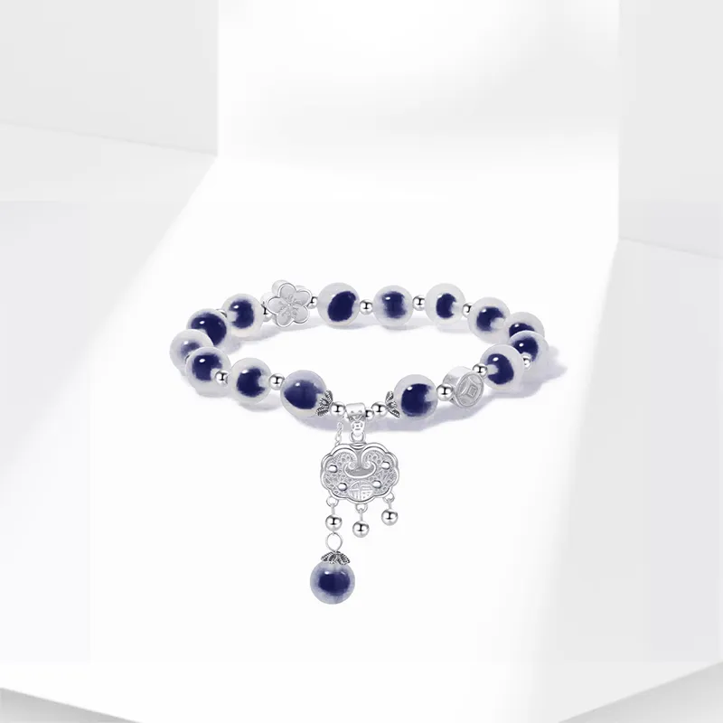 CHINA GOLD 990 Silver Bracelets Women's-1
