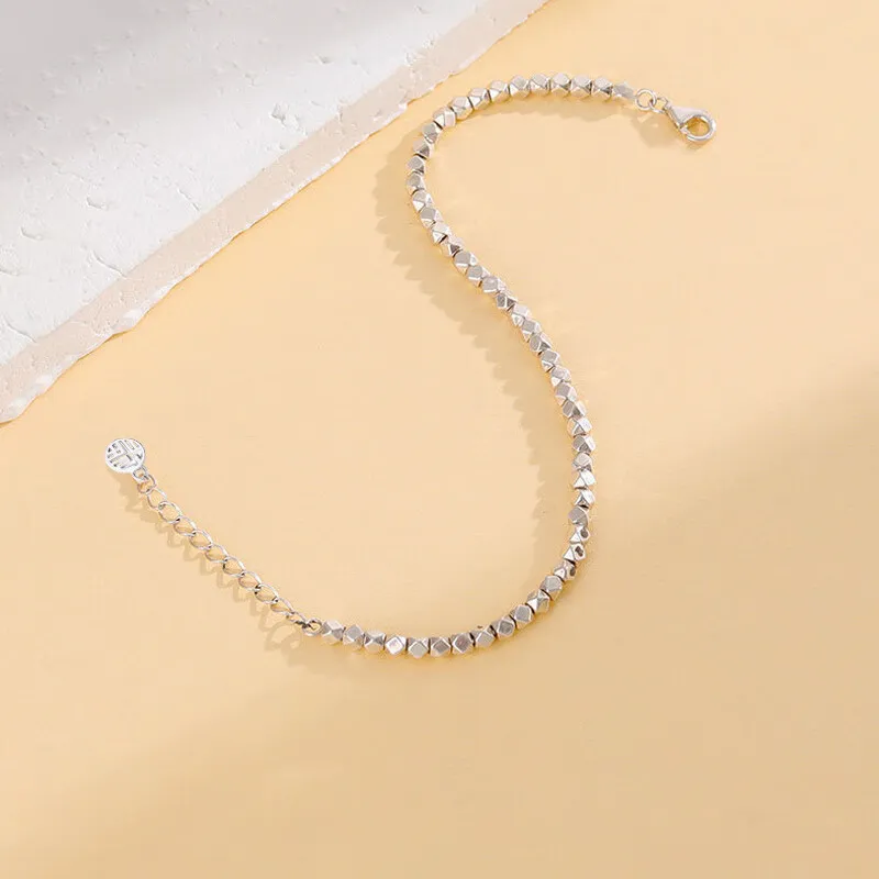 CHINA GOLD S999 Fine Silver Bracelets Women's-1