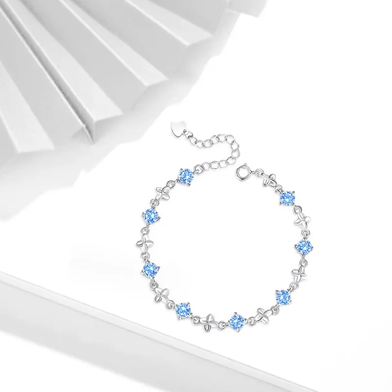 CHINA GOLD Sterling Silver Bracelets Women's-2