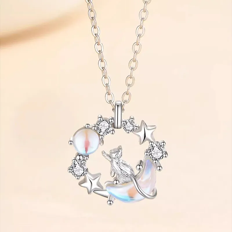 CHINA GOLD S925 Silver Necklaces Women's-1