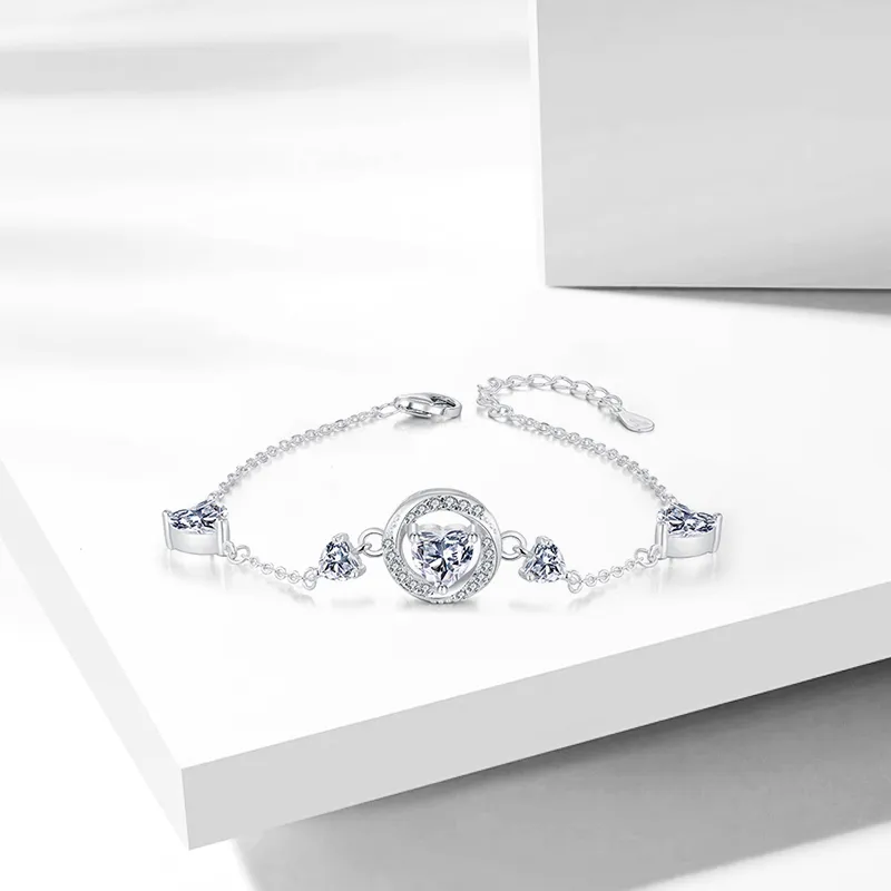 CHINA GOLD Sterling Silver Bracelets Women's-1
