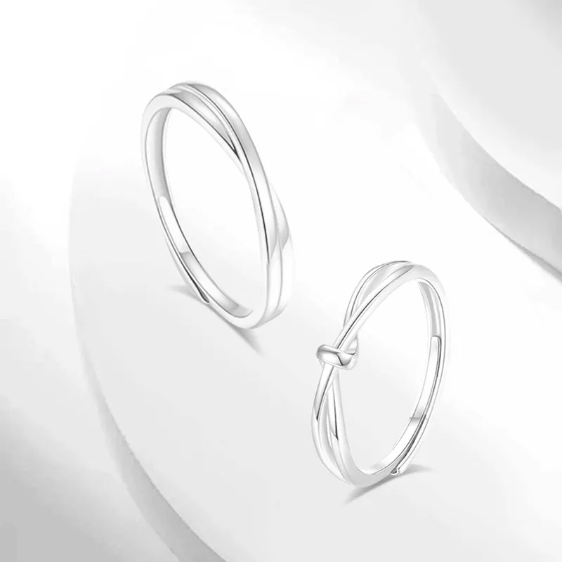 CHINA GOLD Sterling Silver Rings Unisex-4
