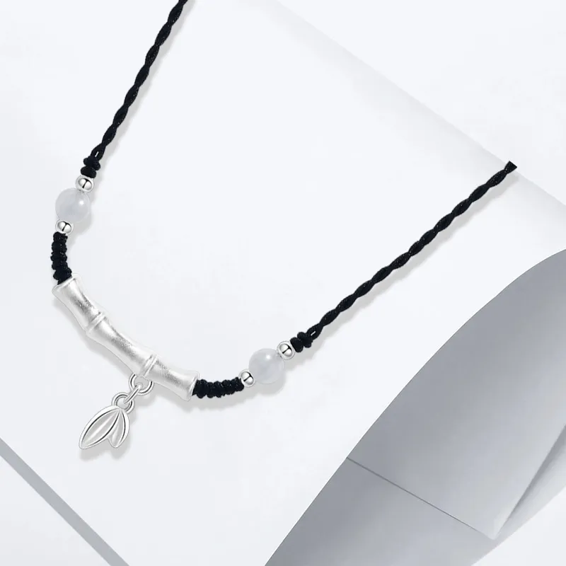 CHINA GOLD 999 Fine Silver Necklaces Women's-1