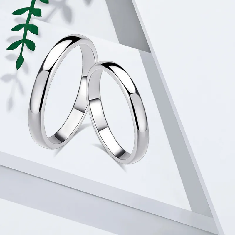 CHINA GOLD 999 Fine Silver Rings Unisex-4