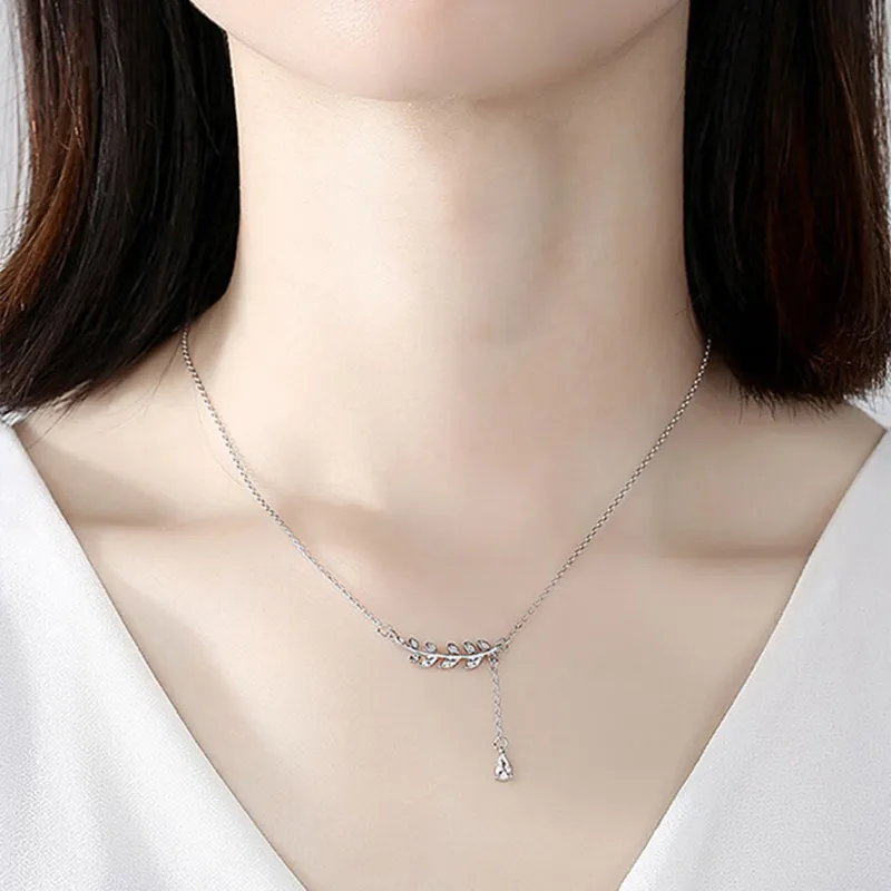 CHINA GOLD S925 Silver Necklaces Women's-1