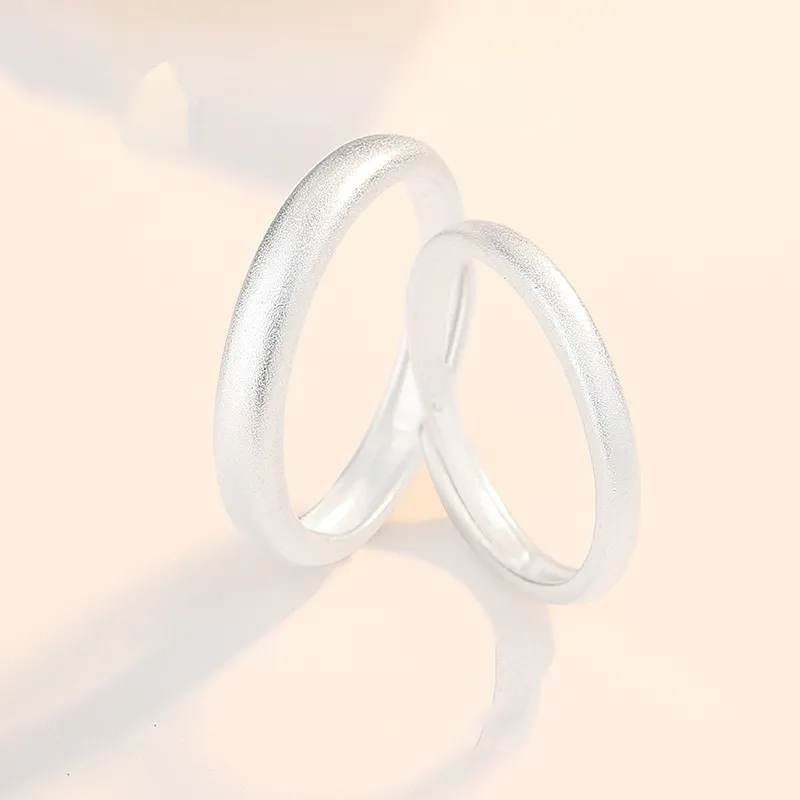CHINA GOLD 999 Fine Silver Rings Unisex-4