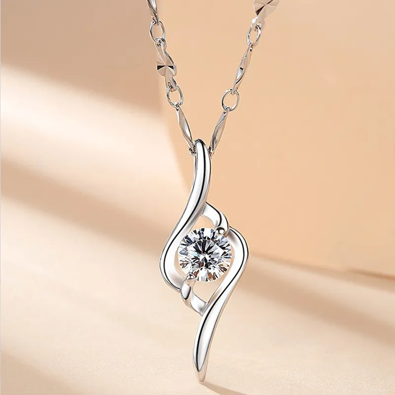CHINA GOLD Sterling Silver Necklaces Women's-1