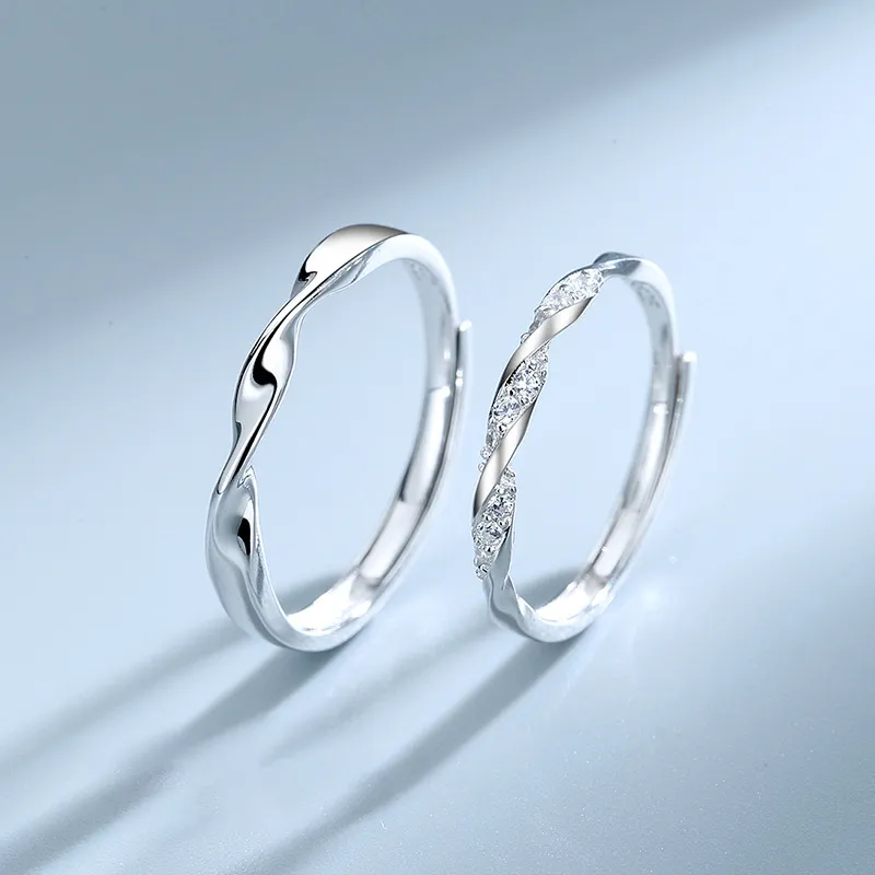 CHINA GOLD S925 Silver Rings Unisex-3