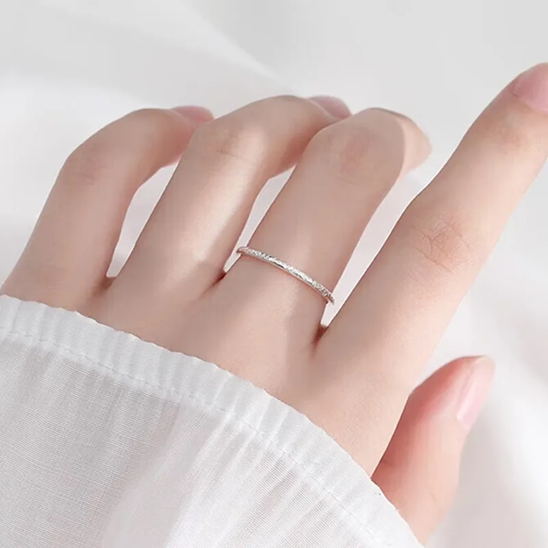 CHINA GOLD 9 Fine Silver Rings Unisex-1