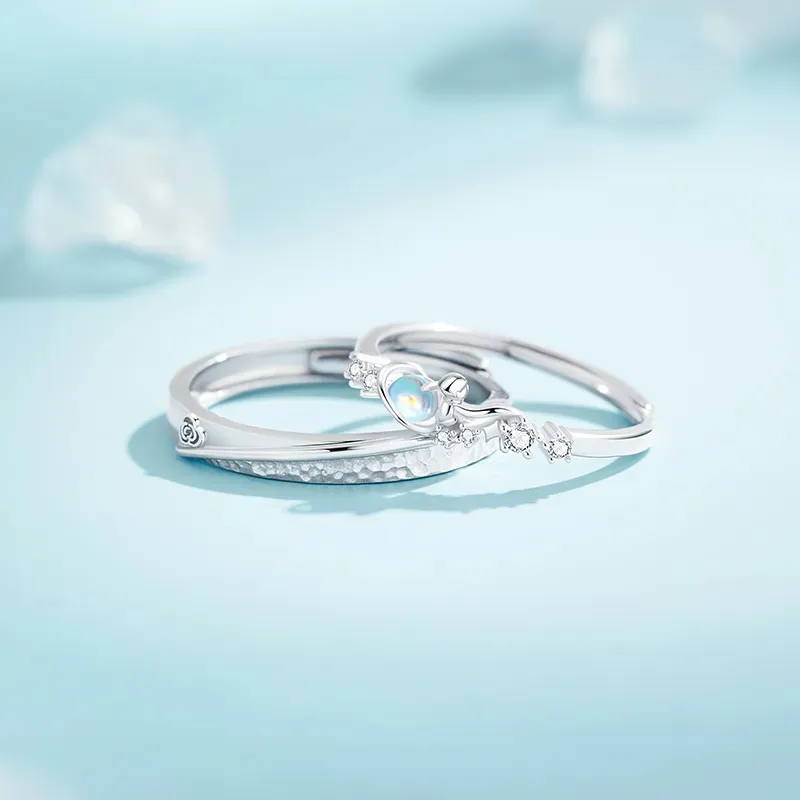 CHINA GOLD Processing Topazes Rings Unisex-3