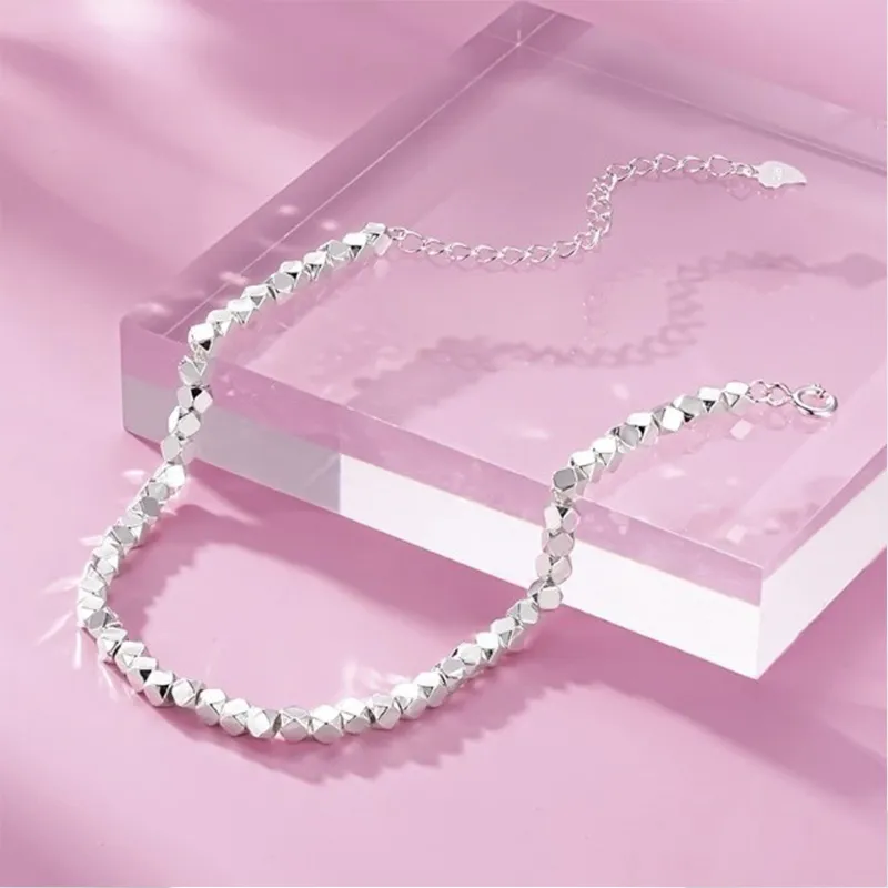 CHINA GOLD S999 Fine Silver Bracelets Women's-3