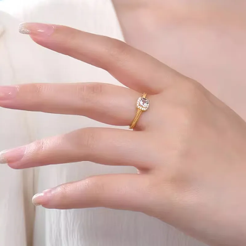 CHINA GOLD Topazes Rings Women's-1