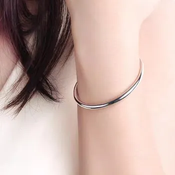 CHINA GOLD 999 Fine Silver Bangles Women's
