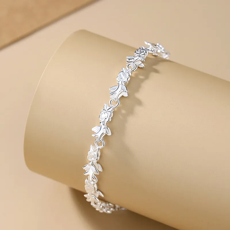 CHINA GOLD 999 Fine Silver Bracelets Unisex-2