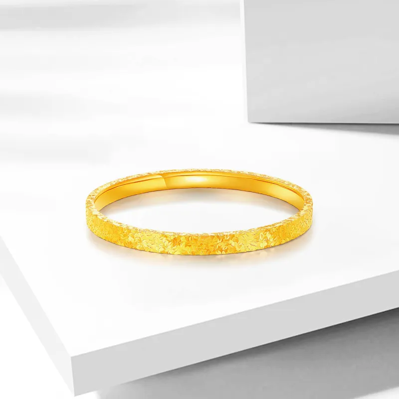 CHINA GOLD S999 Fine Silver Sterling Silver Bracelets Women's-2
