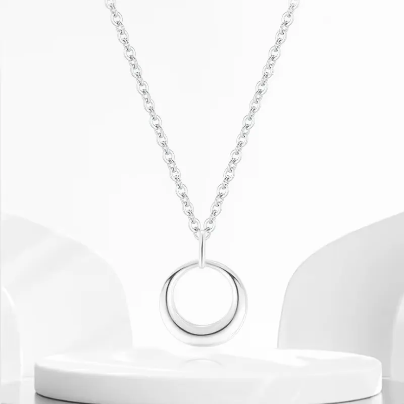 CHINA GOLD 999 Fine Silver Necklaces Unisex-1