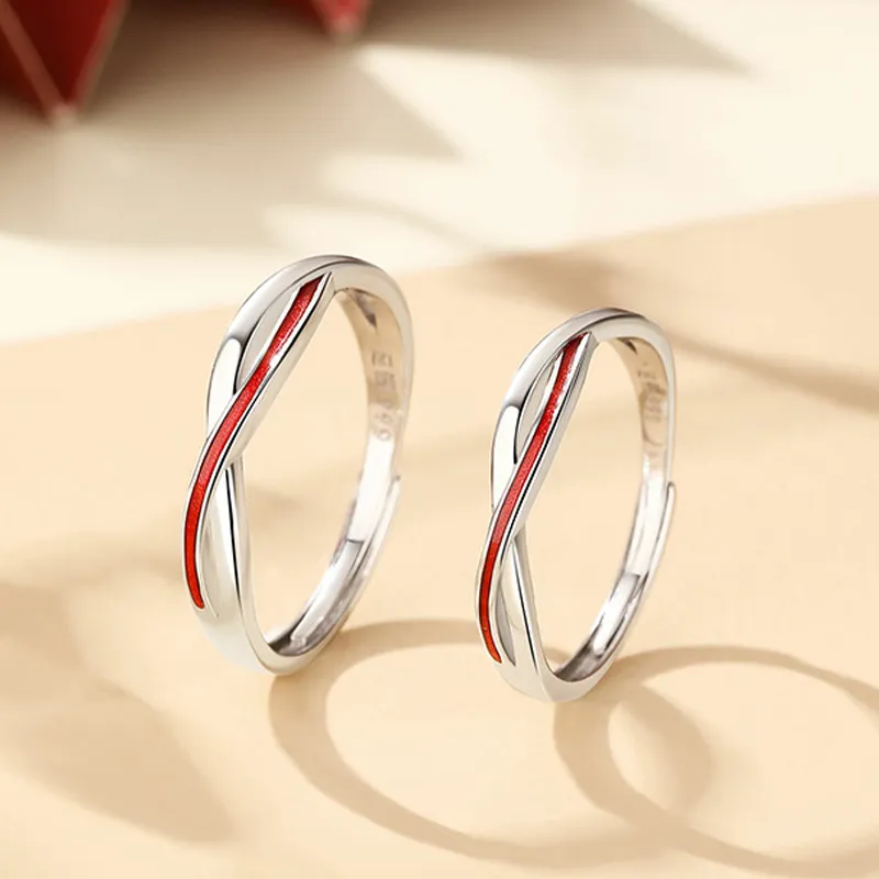 CHINA GOLD Sterling Silver Rings Unisex-4