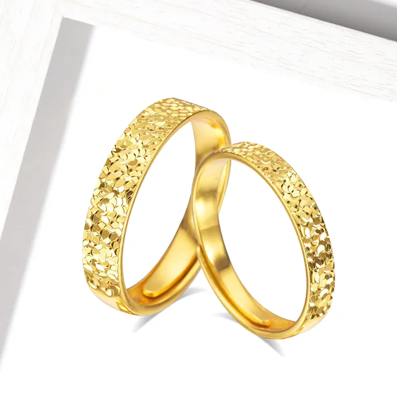 CHINA GOLD Sterling Silver Rings Unisex-3