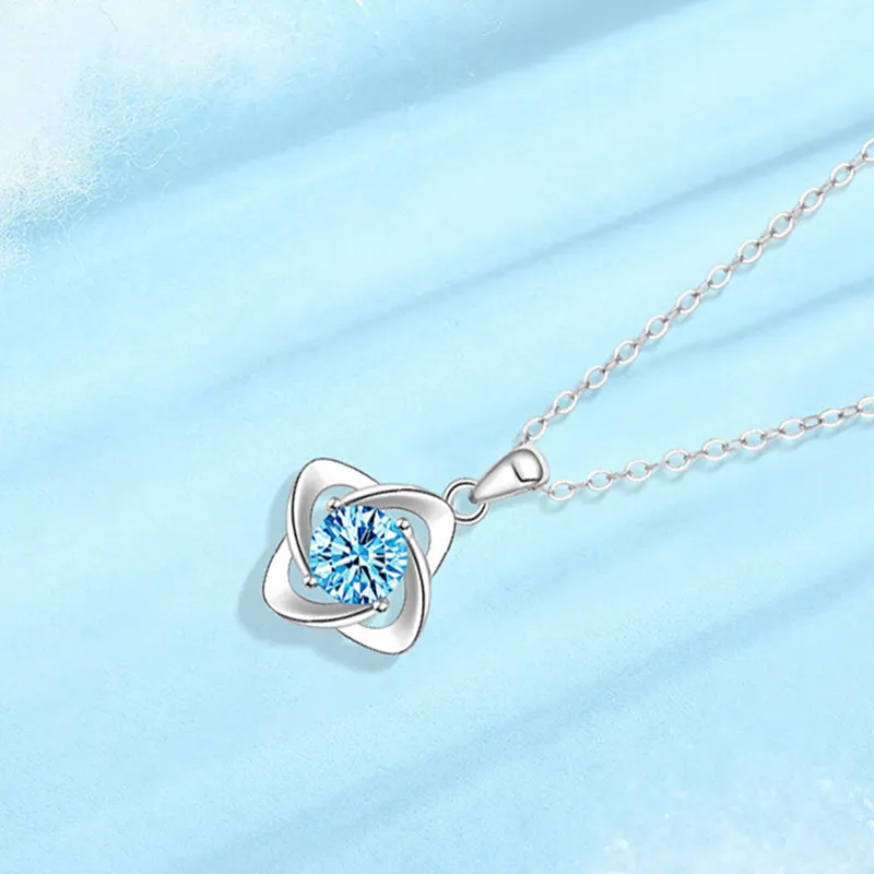 CHINA GOLD S999 Fine Silver Necklaces Women's-3