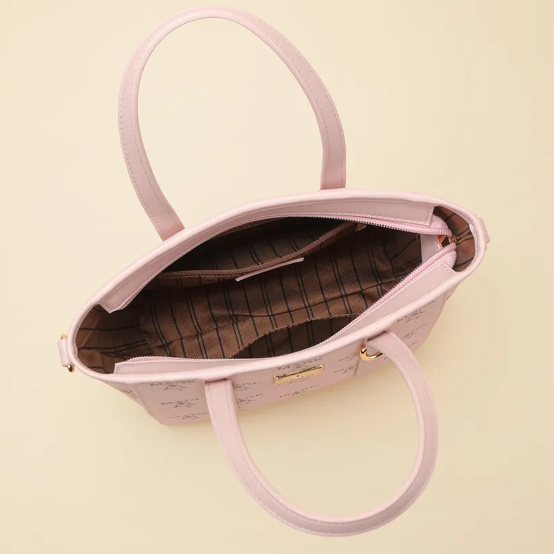 FAIRWHALE PVC Handbag, Shoulder Bag Regular Women's Pink-6