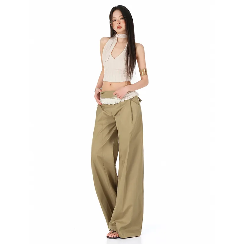 YINLEI Casual Pants Women's-5