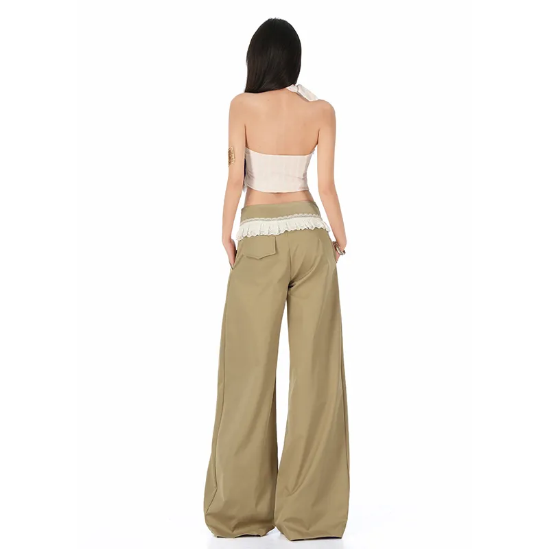 YINLEI Casual Pants Women's-16