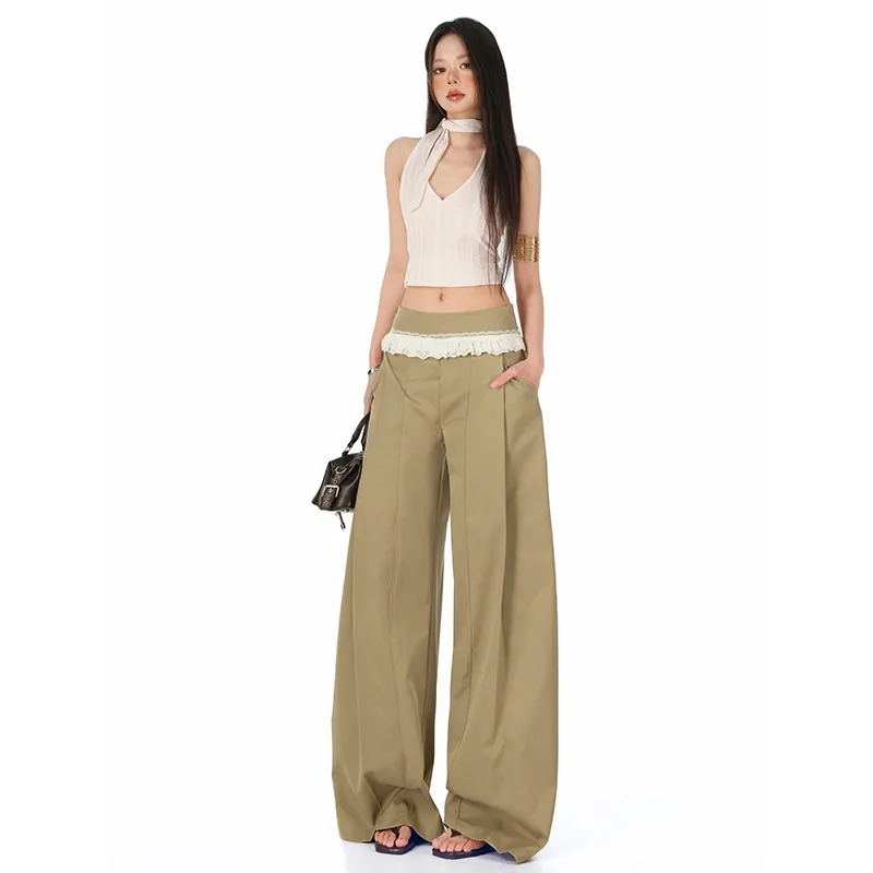 YINLEI Casual Pants Women's-3