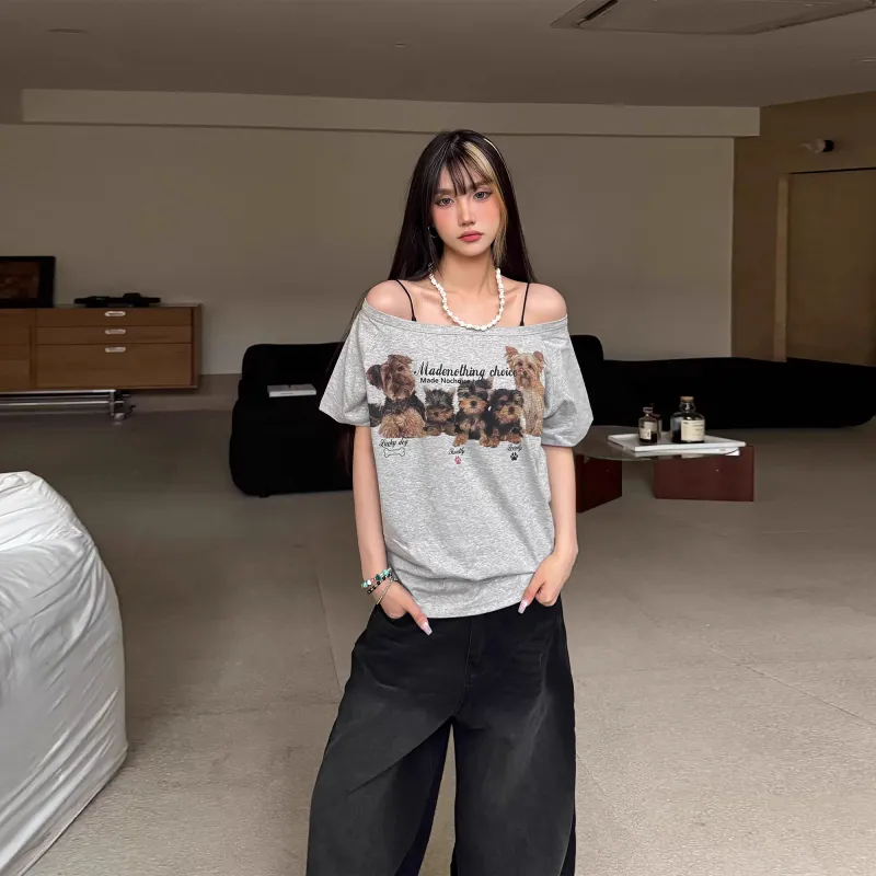 YINLEI Raglan Sleeve T Shirt Women's-7