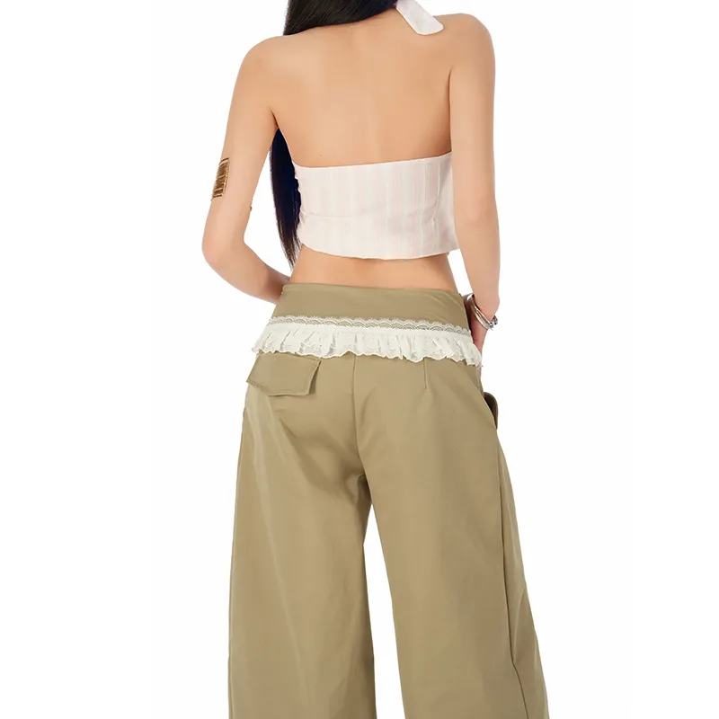 YINLEI Casual Pants Women's-18