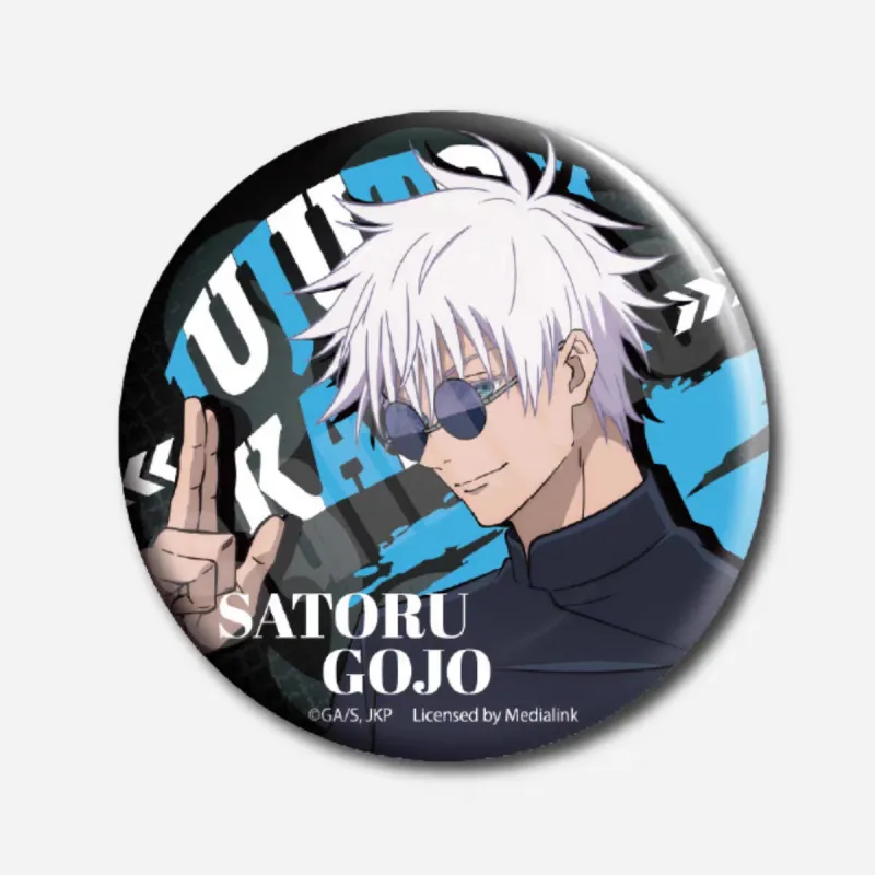 MOUXUYY Satoru Gojo Suguru Geto Spell Back Battle School Uniform Duo Let's Chirp Badges-2