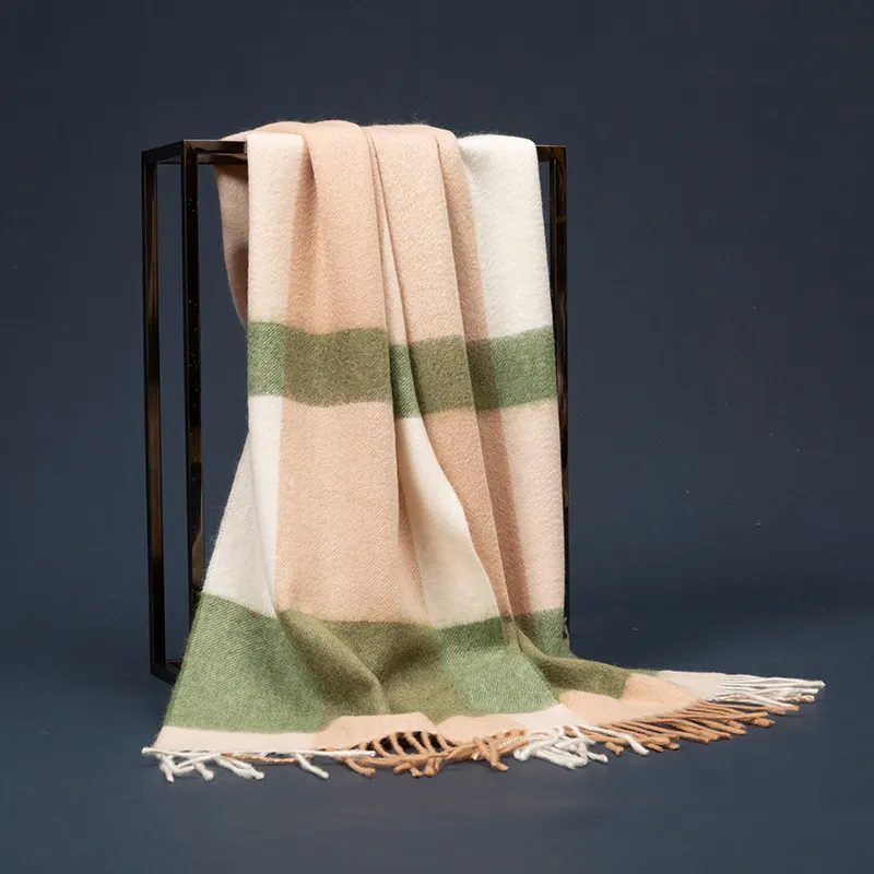 PIERRE CARDIN Cashmere Knit Scarves Women's-2