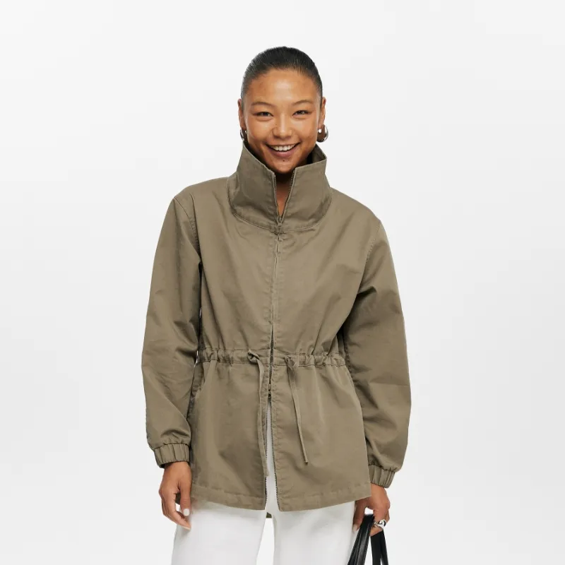 ONE UP Trench Coats Women's-6