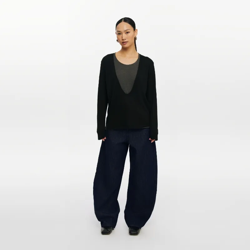 ONE UP Casual Pants Unisex Original Denim-3
