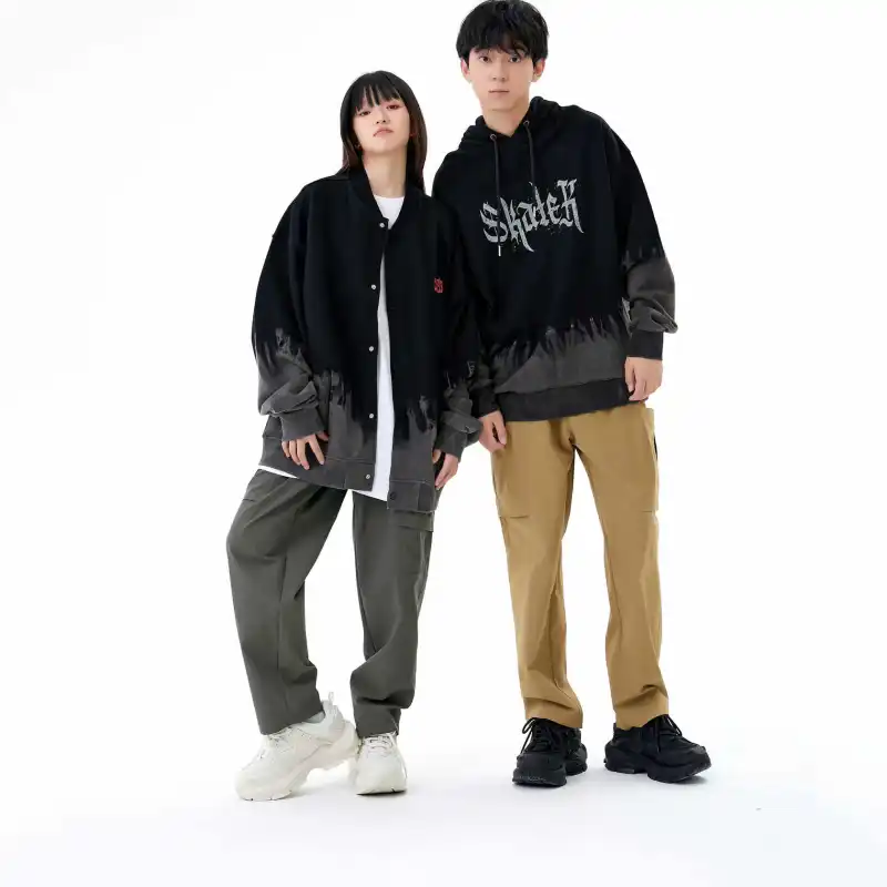 OTB Baseball Jacket Unisex Black-2