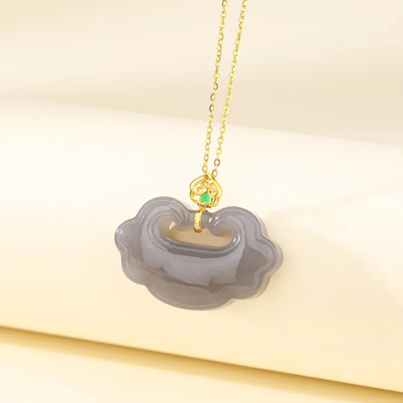 CHINA GOLD Pendants Smoky Purple Women's-2