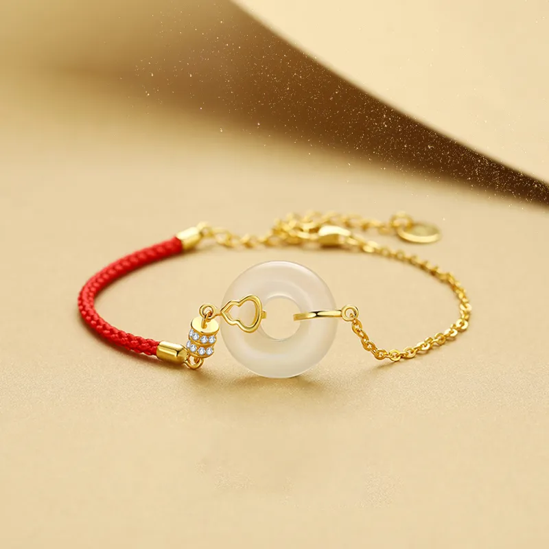 CHINA GOLD Chalcedony Bracelets Women's-1