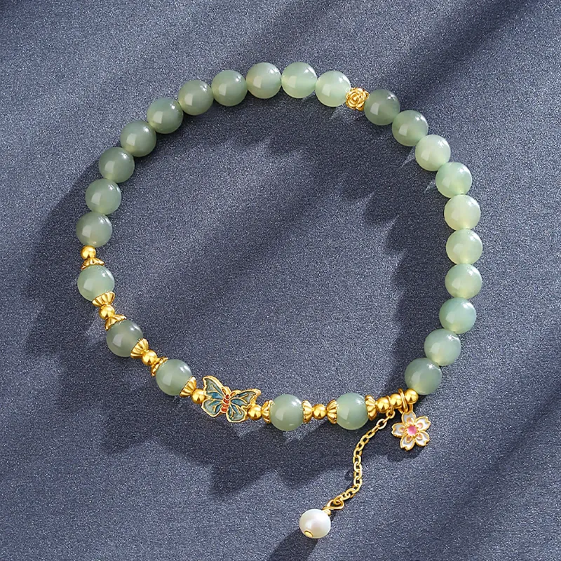 CHINA GOLD Bracelets White Jade/Pale Greenish White Jade Women's-3